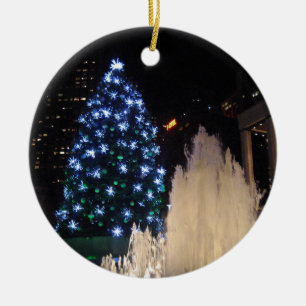 Décoration En Céramique Arbre de Noël du Lincoln Center -