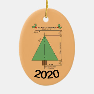 Décoration En Céramique Arbre de Noël parfait