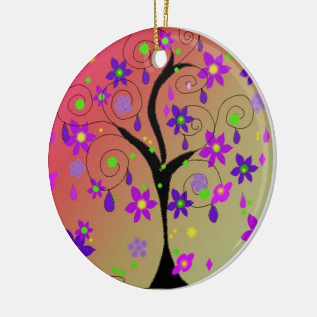 Décoration En Céramique Arbre lunaire (Gauche)