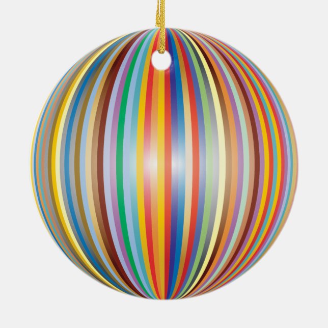 Décoration En Céramique Arc-en-ciel (Dos)