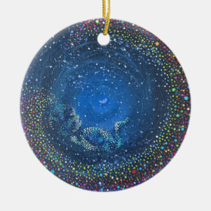 Décoration En Céramique Arc-en-ciel