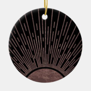 Décoration En Céramique Arche De Phase Lune Ensemble Abstrait De Rayons So