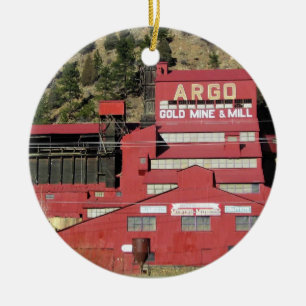 Décoration En Céramique Argo Gold Mine & Mill, Idaho Springs, Colorado