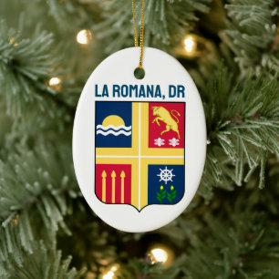Décoration En Céramique Armoiries - La Romana, République Dominicaine
