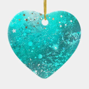 Décoration En Céramique Arrière - plan à huile Turquoise de la menthe
