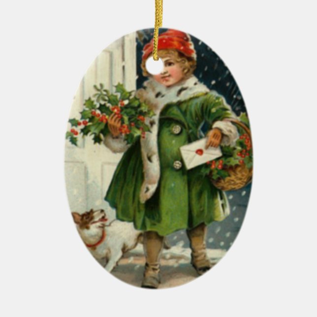 Décoration En Céramique Arrivée de Noël (Devant)