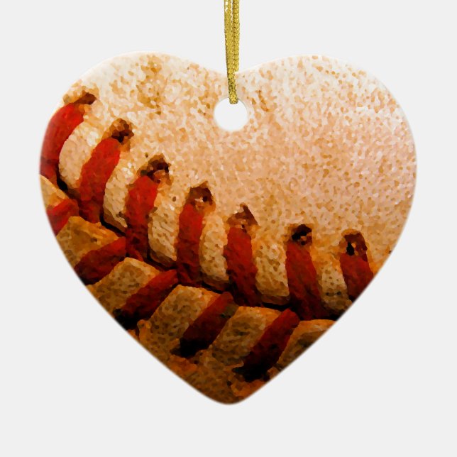 Décoration En Céramique Art du baseball (Devant)
