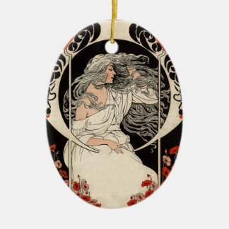 Décoration En Céramique art Nouveau des années 1920