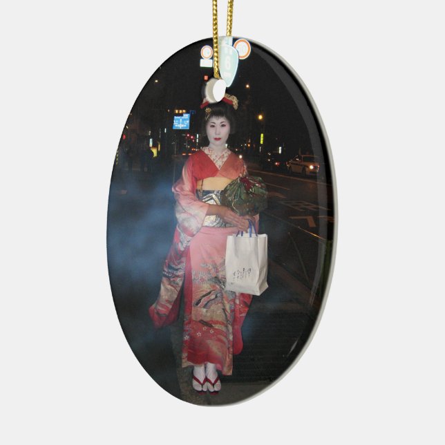 Décoration En Céramique Asakusa Geisha Neo Tokyo (Gauche)