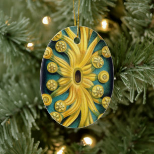 Décoration En Céramique Ascidiae par Ernst Haeckel, Animaux marins vintage