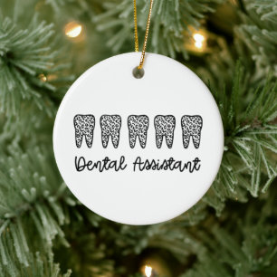 Décoration En Céramique Assistant dentaire   Cadeaux pour dentiste adjoint