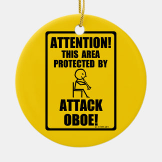 Décoration En Céramique Attaquer Oboe