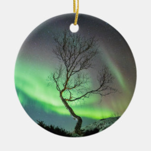 Décoration En Céramique Aurora Borealis Norvège