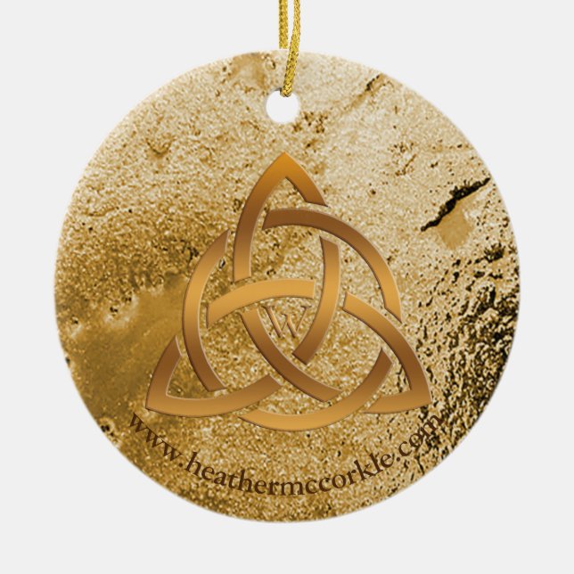 Décoration En Céramique Auteur Heather McCorkle Ornament (Devant)