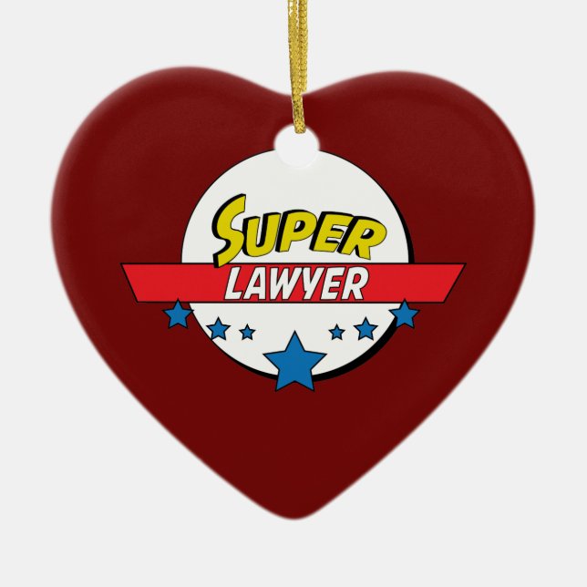 Décoration En Céramique Avocat superbe, #lawyer (Devant)