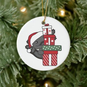 Décoration En Céramique Axolotl Christmas Poison Winter Animals Axolotl