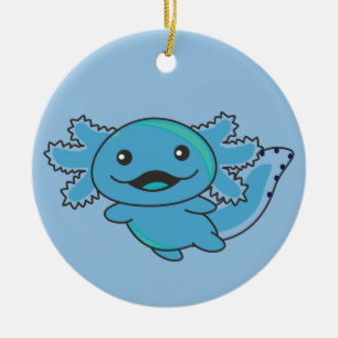 Décoration En Céramique Axolotl Différents Types D'Axolotls Doux Axolotl