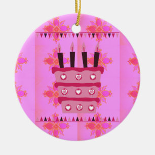 Décoration En Céramique Ayez un merveilleux anniversaire heureux