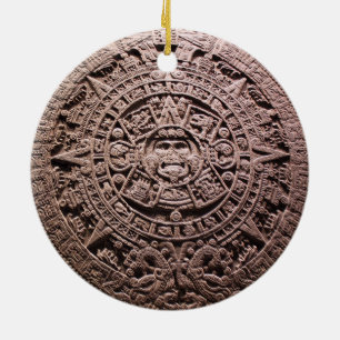 Décoration En Céramique AZTEC OU MEXICA mexicaine,