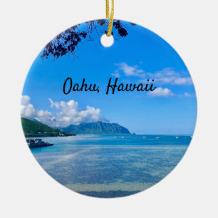 Décoration En Céramique Baie de Kaneohe, Oahu
