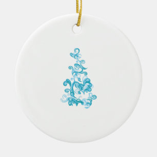 Décoration En Céramique Ball Blue, Medium Turquoise design décoratif