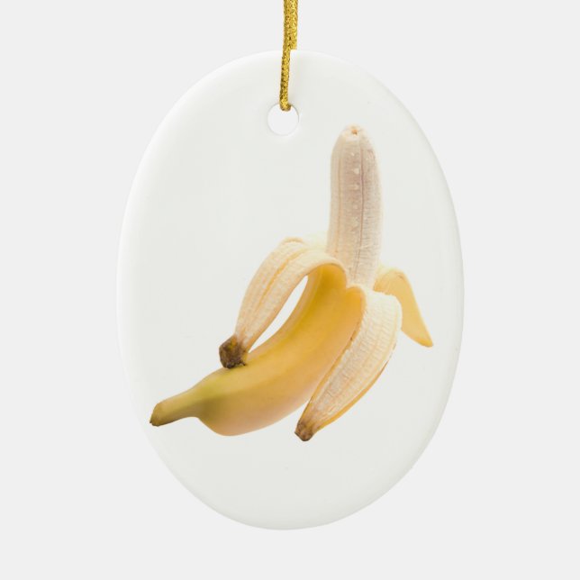 DÉCORATION EN CÉRAMIQUE BANANE (Devant)
