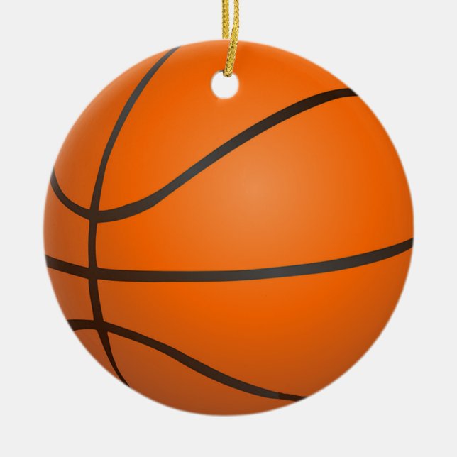 Décoration En Céramique Basket-ball (Devant)