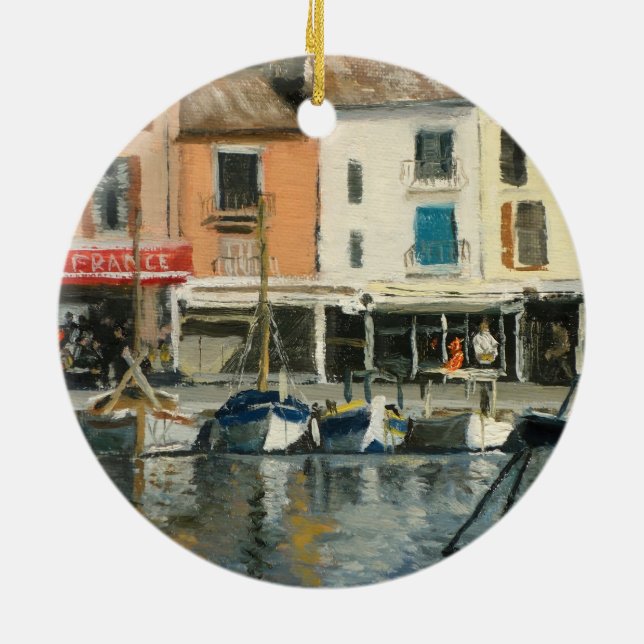 Décoration En Céramique Bateaux de Cassis Provence (Dos)
