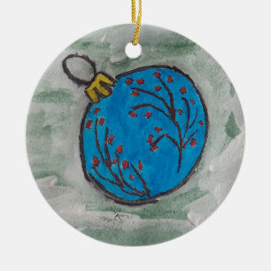 Décoration En Céramique Bauble Arbre de Noël