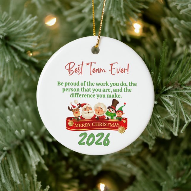 Décoration En Céramique Be Proud Of The Work You Do Coworker (Arbre)