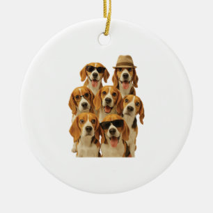 Décoration En Céramique Beagle