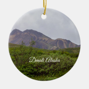 Décoration En Céramique Beauté Fléchée Dans L'Ornement Du Denali Souvenir