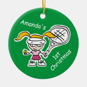 Décoration En Céramique Bébé 1er Noël mignon enfants dessin animé de t