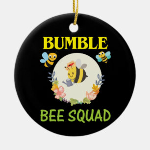 Décoration En Céramique Beekeeper Art Bumble Bee Squad