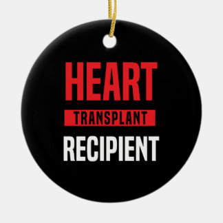 Décoration En Céramique Bénéficiaire de la transplantation cardiaque