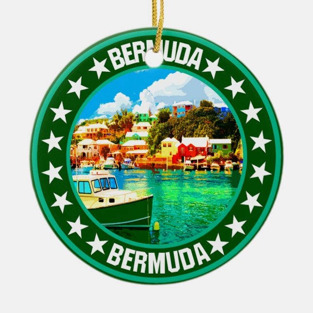 Décoration En Céramique Bermudes (Devant)