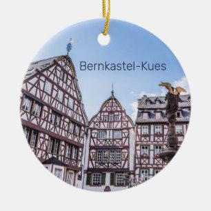 Décoration En Céramique Bernkastel-Kues Façades historiques Allemagne Souv