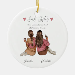 Décoration En Céramique Best Friend Personalized Plaque