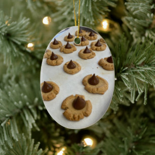 Décoration En Céramique Beurre d'arachide biscuits