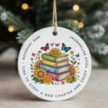 Bibliothécaire d'enseignants personnalisée Retrait