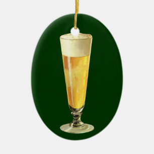 Décoration En Céramique Bière vintage Grasse Frosty, Boisson À Alcool