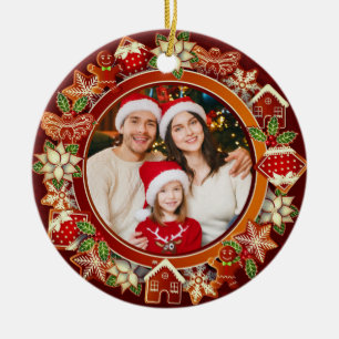 Décoration En Céramique & Biscuit de Noël personnalisé Noël Cadeau