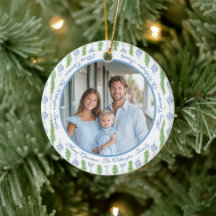 Blue & White Chinoiserie Garland Grandmillennial