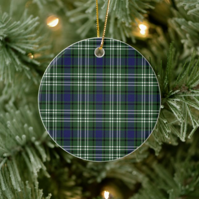Décoration En Céramique Blyth Tweeside District Plaid (Arbre)