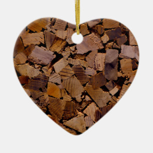 Décoration En Céramique Bois   cabine rustique   grain de bois   arbre