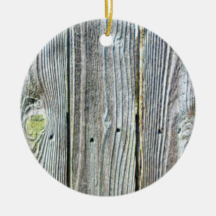 Décoration En Céramique Bois de grange rustique