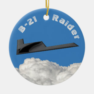 Décoration En Céramique Bombe furtif B-21 Raider