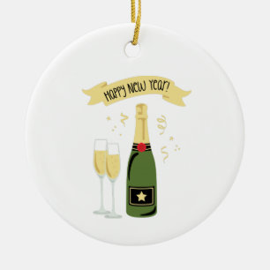 Décoration En Céramique Bonne année