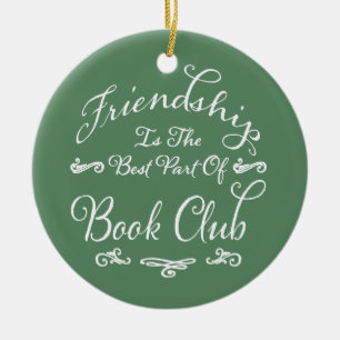 Décoration En Céramique Book Club Best Friendship