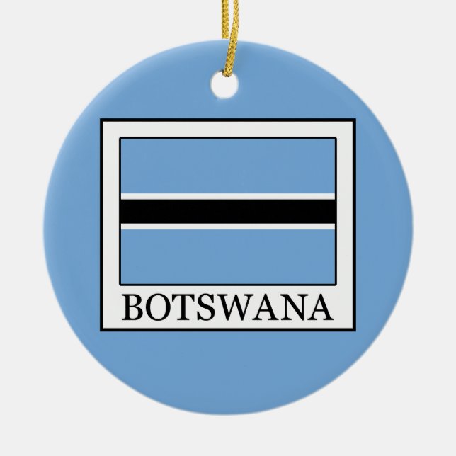 Décoration En Céramique Botswana (Devant)